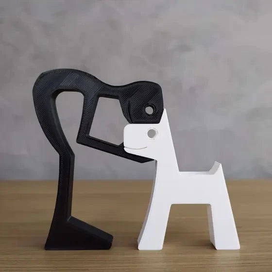 Escultura Preto e Branco