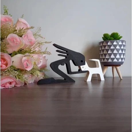 Escultura Preto e Branco