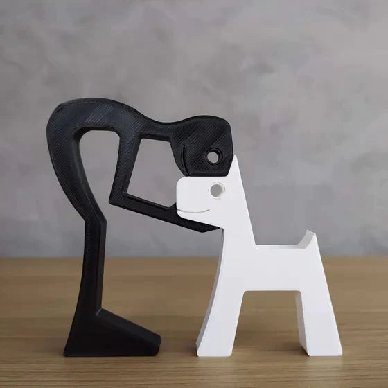 Escultura Preto e Branco