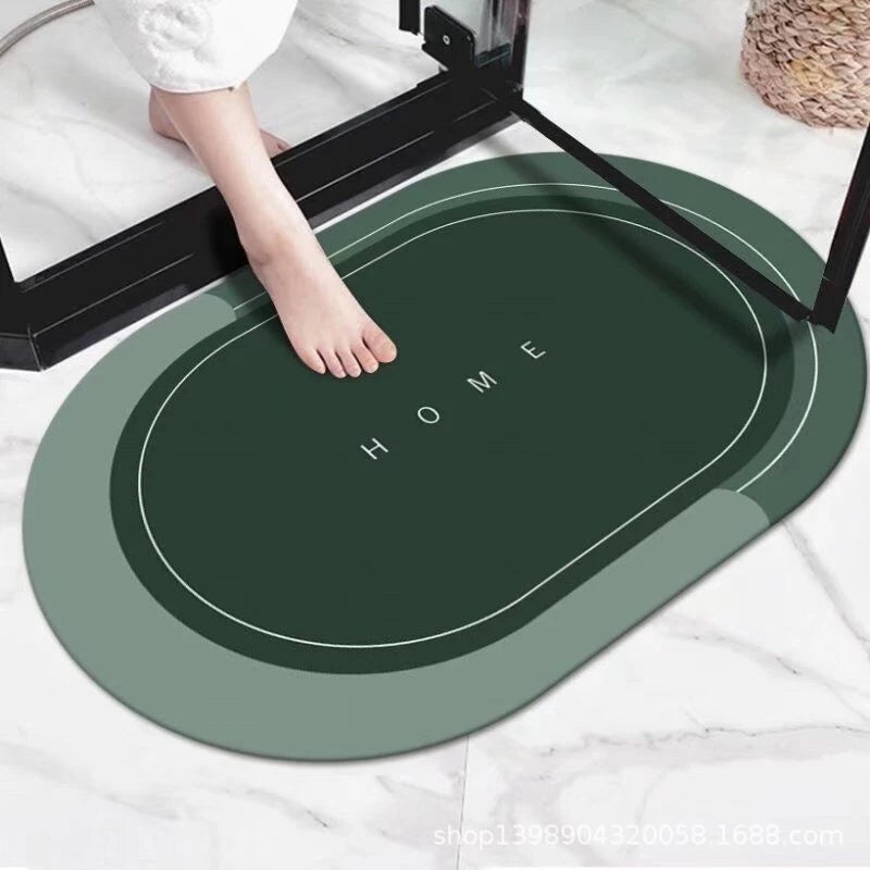 2 Tapete Absorvente Antiderrapante Para Banheiro