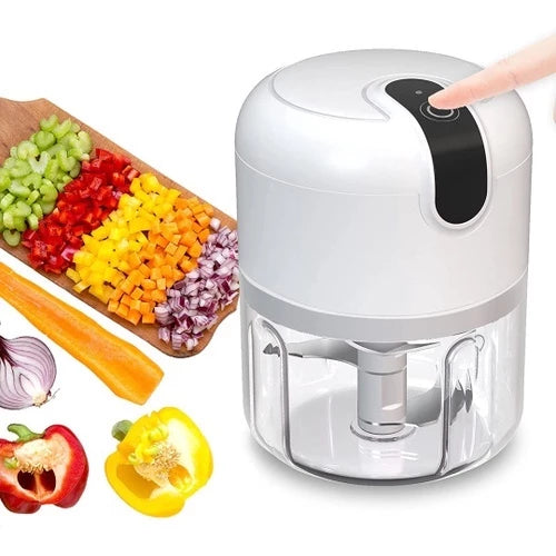 Mini Triturador Processador Moedor Elétrico 250ML